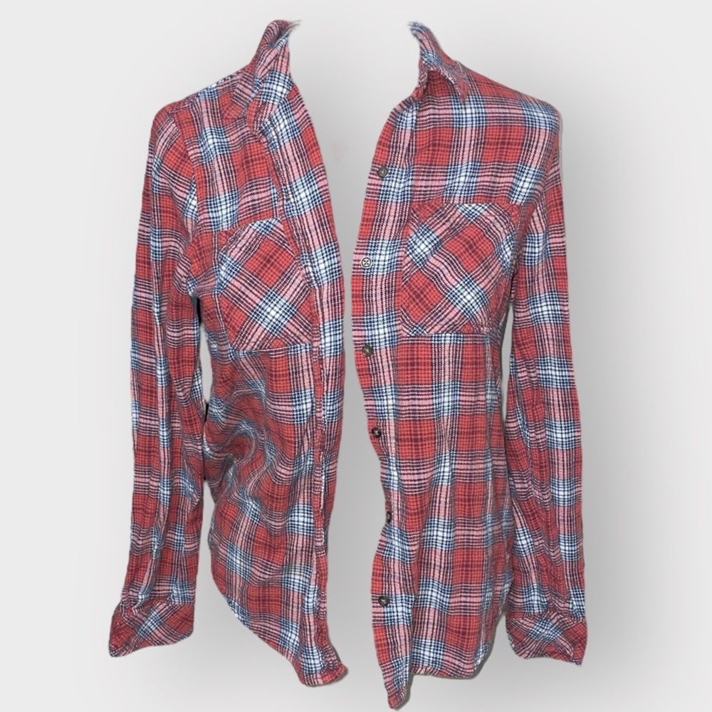 Universal Thread Red and Blue Button Down Shirt